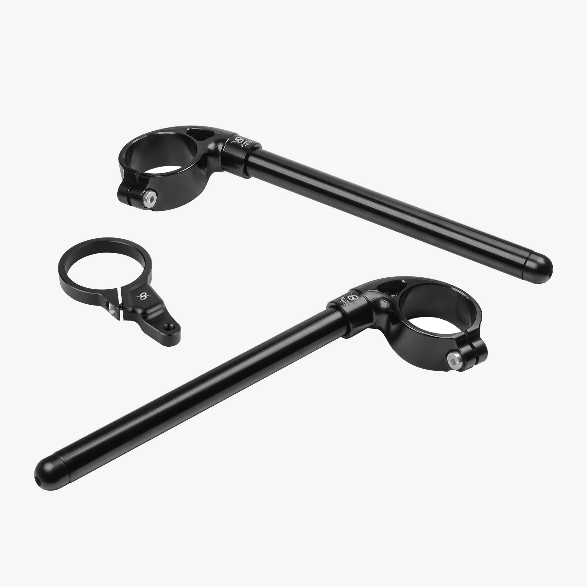 Bonamici Racing Clip-on Diameter 53mm for the Ducati Panigale V4 / V4S 2025 Bonamici Racing Clip-on Diameter 53mm for the Ducati Panigale V4 / V4S 2025